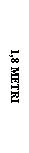 Text Box: 1,8 METRI