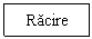 Text Box: Racire