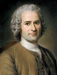 Jean-Jacques Rousseau, Pastel de Maurice Quentin de La Tour, 1753