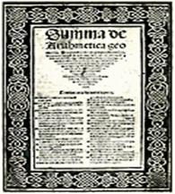 Summa de Arthmetica, et al., by Pacioli - 140k high-res file