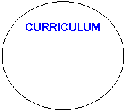 Oval: CURRICULUM
