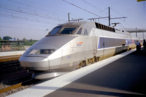 Un tren TGV Atlantique
