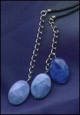 blue quartz dangles