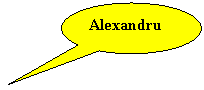 Oval Callout: Alexandru
