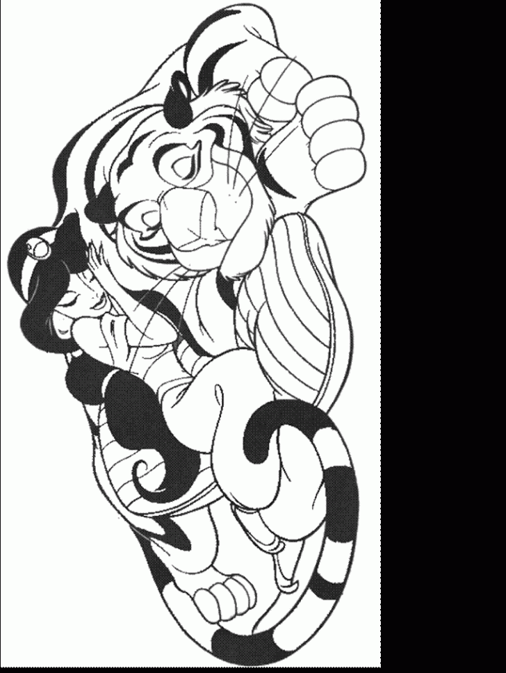 Planse de colorat - desene animate