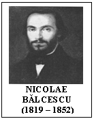 Text Box:  
NICOLAE BALCESCU
 (1819 - 1852)
