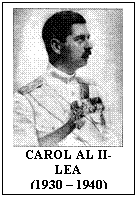 Text Box:  
CAROL AL II-LEA 
(1930 - 1940)
