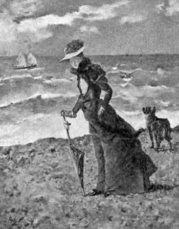 FIG. 80.�ALFRED STEVENS. ON THE BEACH.