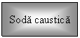 Text Box: Soda caustica