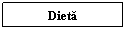 Text Box: Dieta