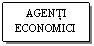Text Box: AGENTI ECONOMICI