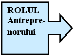 Right Arrow Callout: ROLUL
Antrepre-
norului
