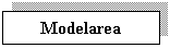 Text Box: Modelarea