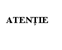 Text Box: ATENTIE
