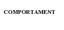 Text Box:   
COMPORTAMENT
