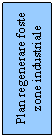 Text Box: Plan regenerare foste zone industriale
