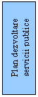 Text Box: Plan dezvoltare servicii publice