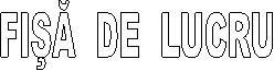FISA  DE  LUCRU