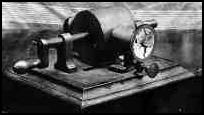 Replica of original phonograph