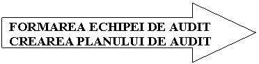 Right Arrow: FORMAREA ECHIPEI DE AUDIT
CREAREA PLANULUI DE AUDIT 
