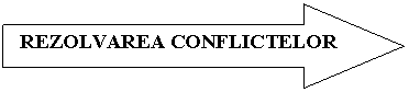 Right Arrow: REZOLVAREA CONFLICTELOR