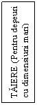 Text Box: TAIERE (Pentru deseuri cu dimensiuni mari)