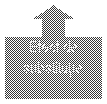 Down Arrow Callout: Efect de substitutie