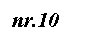 Text Box: nr.10