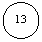 Oval: 13