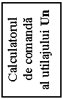 Text Box: Calculatorul
de comanda
al utilajului Un
