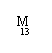 Oval: M          
 13
