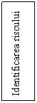 Text Box: Identificarea riscului
