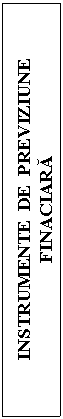 Text Box: INSTRUMENTE  DE  PREVIZIUNE   FINACIARA