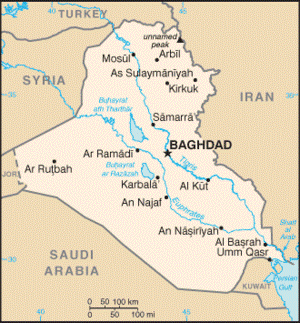 Bagdad in Irak
