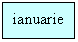 Text Box: ianuarie