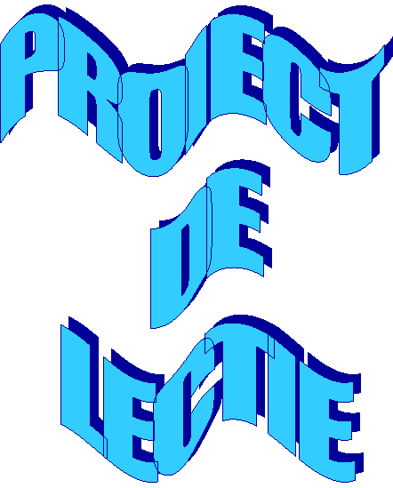 PROIECT
 DE
 LECTIE