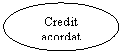 Oval: Credit acordat