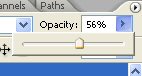 Set the layer opacity to less then 60%