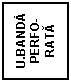 Text Box: U.BANDA
PERFO-
RATA
