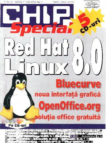 Solutia gratuita OpenOffice oferita cu sistemul de operare Linux 8.0