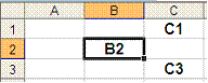 Referinte in Excel: litera coloanei si numarul randului