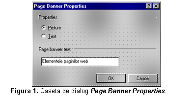 Text Box:  
Figura 1. Caseta de dialog Page Banner Properties.
