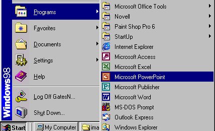 PowerPoint from Start Menu