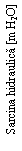 Text Box: Sarcina hidraulica [m H2O]