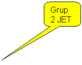 Rounded Rectangular Callout: Grup 2 JET