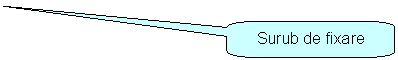 Rounded Rectangular Callout: Surub de fixare