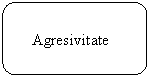 Rounded Rectangle:     Agresivitate
