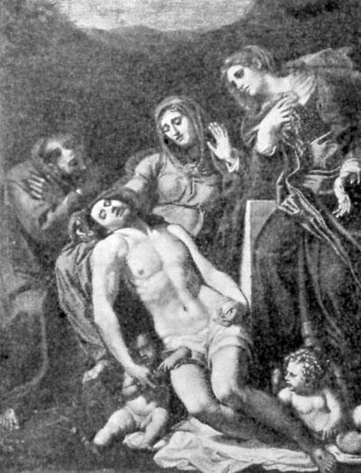 FIG. 54.�ANNIBALE CARACCI. ENTOMBMENT OF CHRIST.
LOUVRE.