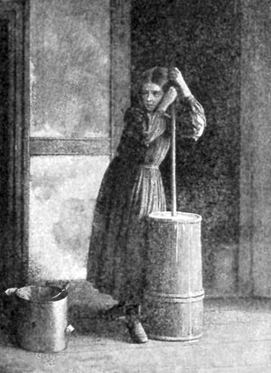 FIG. 105.�EASTMAN JOHNSON. CHURNING.