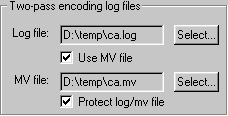 Two Pass Log File